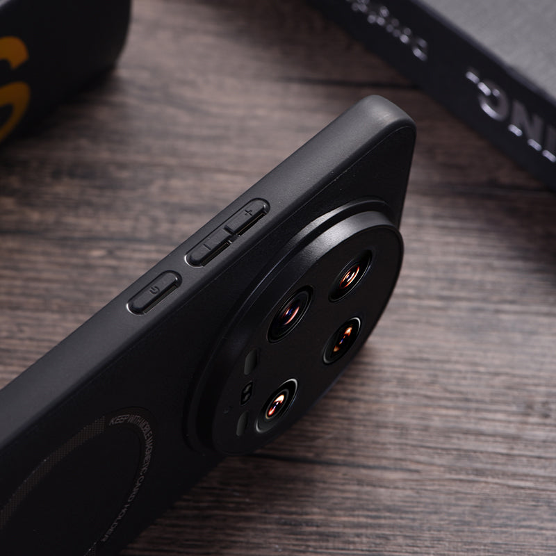 For Xiaomi 14 Ultra Magnetic Case PU Leather Coated TPU Cover Compatible with MagSafe For Xiaomi 14 Ultra Magnetic Case PU Leather Coated TPU Cover Compatible with MagSafe
